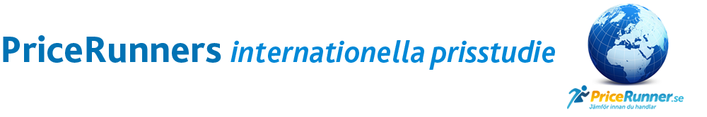 PriceRunners internationella prisstudie