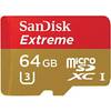SanDisk Extreme MicroSDXC UHS-I U3 64GB SanDisk Extreme MicroSDXC UHS-I U3 64GB