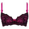 You! Lingerie Bella Cerise Bra Pink/Black US 32C / EU 70C You! Lingerie Bella Cerise Bra Pink/Black US 32C / EU 70C