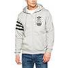 adidas Herren Street Graphic Kapuzenjacke, Medium Grey Heather, XL adidas Herren Street Graphic Kapuzenjacke, Medium Grey Heather, XL