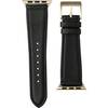Preisvergleich Apple Roobaya Nappa, Armband für Apple Watch 42 mm, Nappaleder, schwarz/gold Preisvergleich Apple Roobaya Nappa, Armband für Apple Watch 42 mm, Nappaleder, schwarz/gold