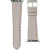Preisvergleich Apple Roobaya Nappa, Armband für Apple Watch 42 mm, Nappaleder, hellgrau/Edelstahl Preisvergleich Apple Roobaya Nappa, Armband für Apple Watch 42 mm, Nappaleder, hellgrau/Edelstahl