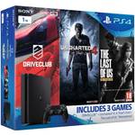 Sony PlayStation 4 Slim 1TB - Driveclub & Uncharted 4 & The Last of Us Sony PlayStation 4 Slim 1TB - Driveclub & Uncharted 4 & The Last of Us