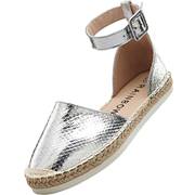 Espadrille mit 2,5 cm Plateau in grau von bonprix Espadrille mit 2,5 cm Plateau in grau von bonprix