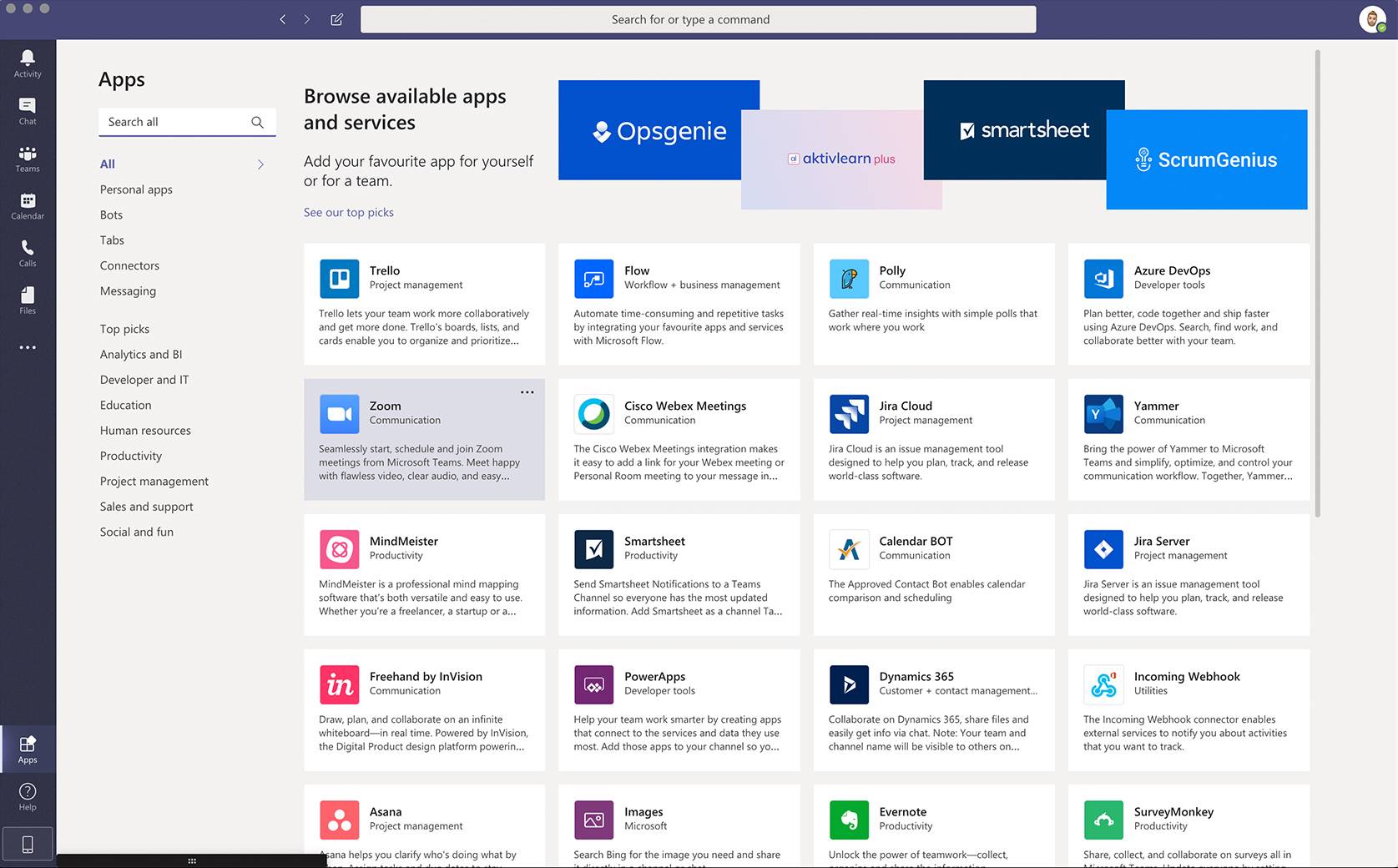 managing projects with microsoft teams download