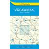 NorstedtsKartor 162 Lycksele 1:100.000 - Vägkarta NorstedtsKartor 162 Lycksele 1:100.000 - Vägkarta