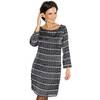 JULIE C. Satinkleid abstrakter Druck elastisches Unterkleid JULIE C. Satinkleid abstrakter Druck elastisches Unterkleid