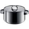 Bodum BODUM CHEF Kochtopf mit Deckel, 5.4 l, ø 24 cm, 3-Ply Edelstahl Verchromt Bodum BODUM CHEF Kochtopf mit Deckel, 5.4 l, ø 24 cm, 3-Ply Edelstahl Verchromt