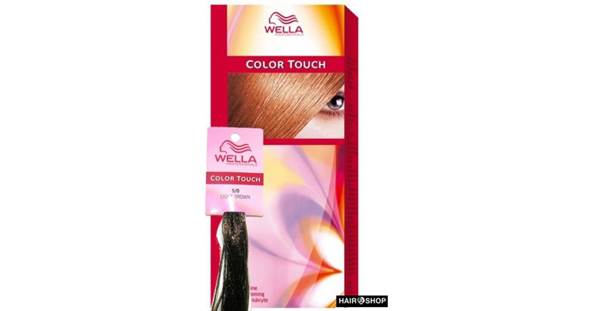Wella Color Touch Pure Naturals 5/0 Light Brown/Natural Hitta bästa pris, recensioner och
