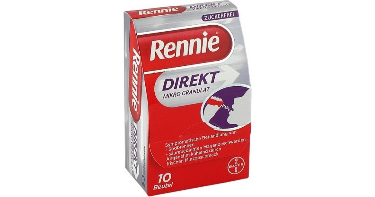 Rennie Direkt 10pcs Granulate 10st - Hitta bästa pris, recensioner och ...