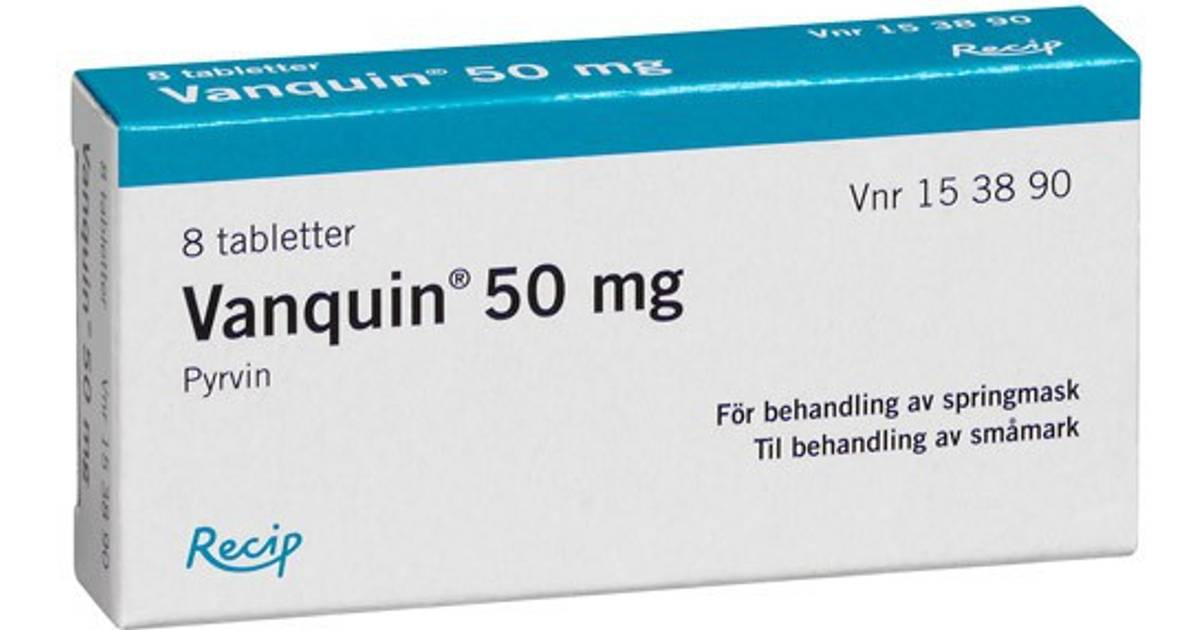 Vanquin 50mg 8st Hitta bästa pris, recensioner och produktinfo