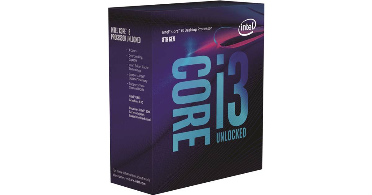 Intel core i3 8350k сравнение процессоров