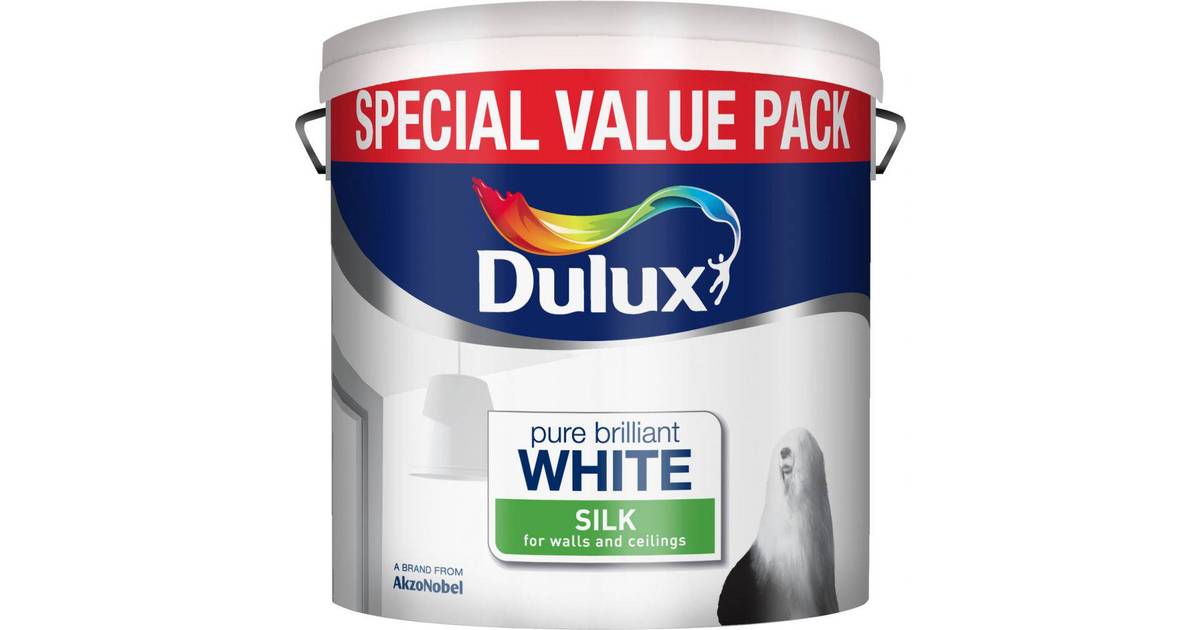 Dulux Silk Wall Paint Ceiling Paint White 6l