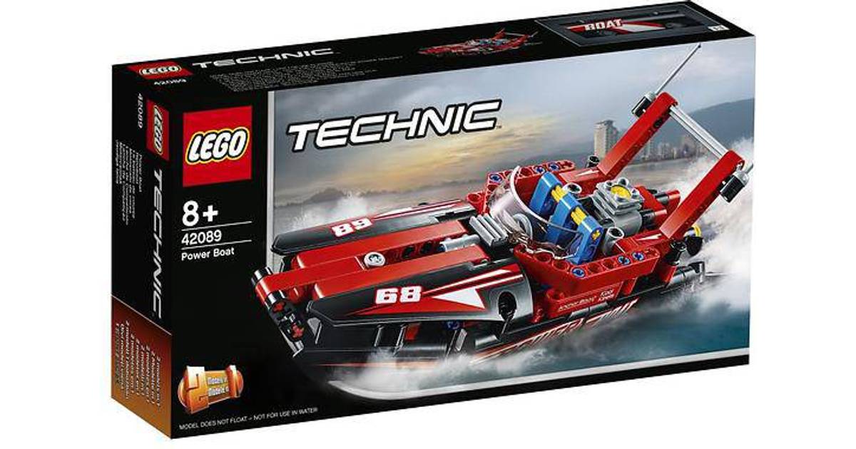 Lego Technic Power Boat 42089 Compare Prices Pricerunner Uk