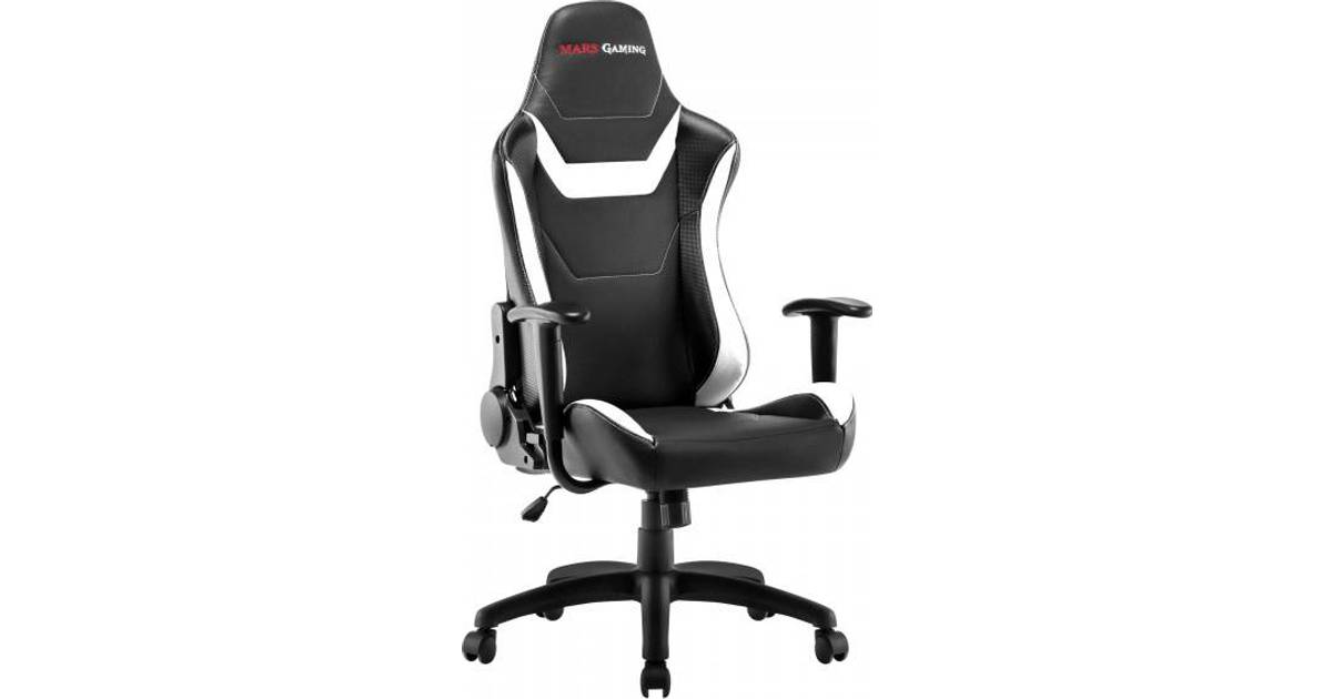 Mars Gaming  MGC218 Gaming  Chair  Black White Hitta 