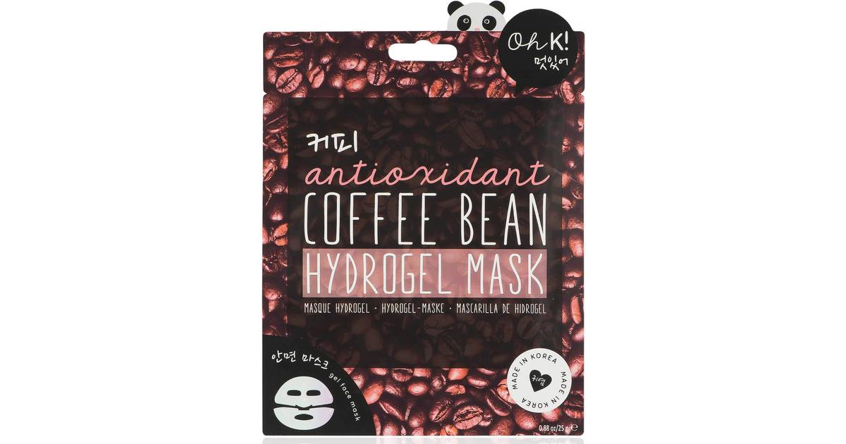 Coffee bean hydrogel mask