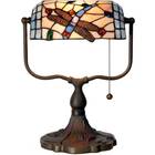 Banker lamp Dragonfly, Tiffany-style Banker lamp Dragonfly, Tiffany-style