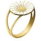 Kranz & Ziegler Marguerit Ring Gold Plated Lacquer - 1cm Kranz & Ziegler Marguerit Ring Gold Plated Lacquer - 1cm