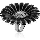 Georg Jensen Daisy Marguerit ring 43 mm, sort Georg Jensen Daisy Marguerit ring 43 mm, sort