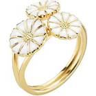 Lund Copenhagen Forgyldt Marguerit Ring 907007-M Lund Copenhagen Forgyldt Marguerit Ring 907007-M