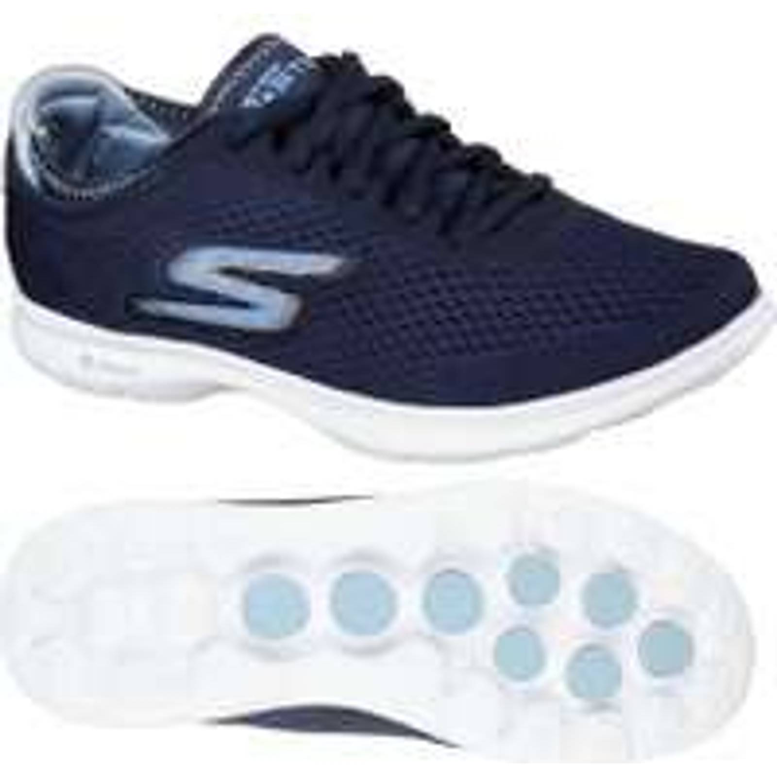 sketchers va pas sport mesdames les chaussures d'athlétisme aw - marine et blanc, , royaume - uni sketchers va pas sport mesdames les chaussures d'athlétisme blanc, aw - marine et blanc, d'athlétisme , royaume - uni e8f283