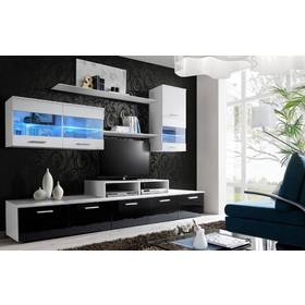 Sort tv reolsystem møbler sammenlign priser hos pricerunner Tv reolsystem