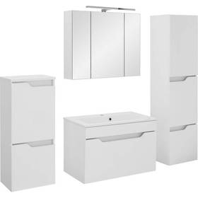 Badmiljø 80 cm badeværelsesmøbler sammenlign priser hos pricerunner Glashylde badeværelse 80 cm