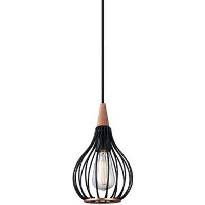 Halo design drops mørkt træ Ã17cm loftlampe sammenlign priser hos ... Loftslampe træ