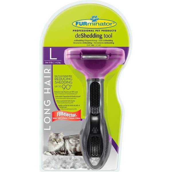 Furminator Large Long Hair Cat deShedding Tool Sammenlign priser hos