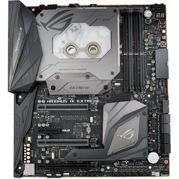 Asus maximus extreme ix как поставить водяное охлаждение