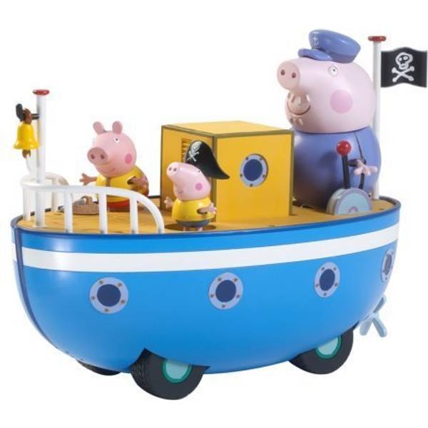 grandpa pig bathtime boat