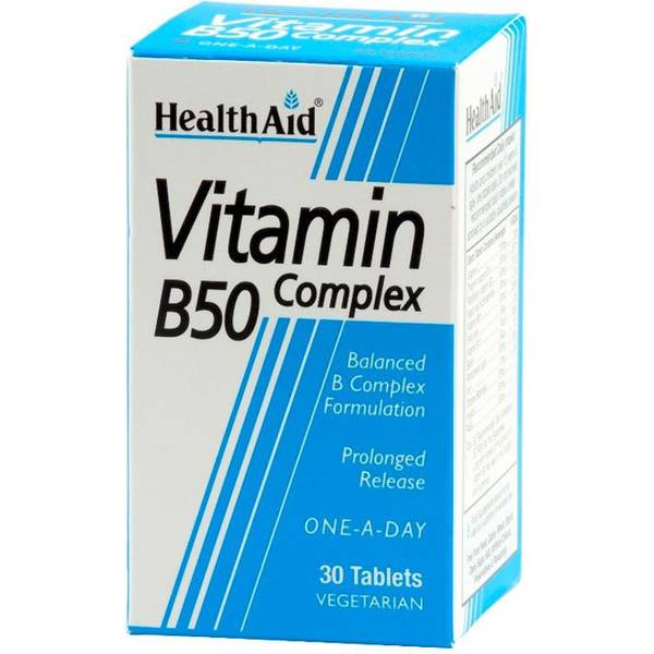 Health Aid Vitamin B50 Complex - Compare Prices - PriceRunner UK