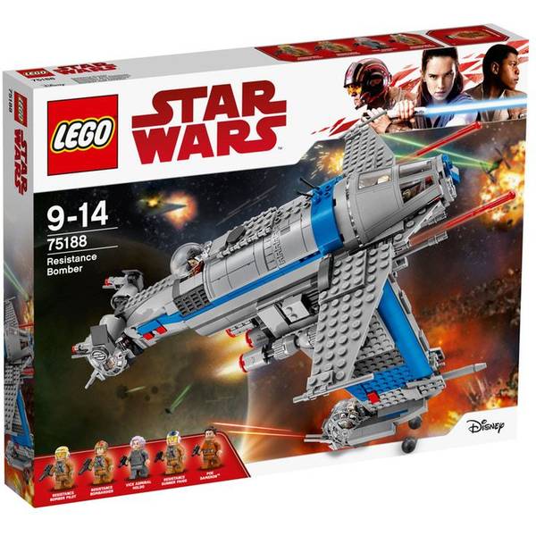 Lego Star Wars Resistance Bomber 75188 Compare Prices Pricerunner Uk