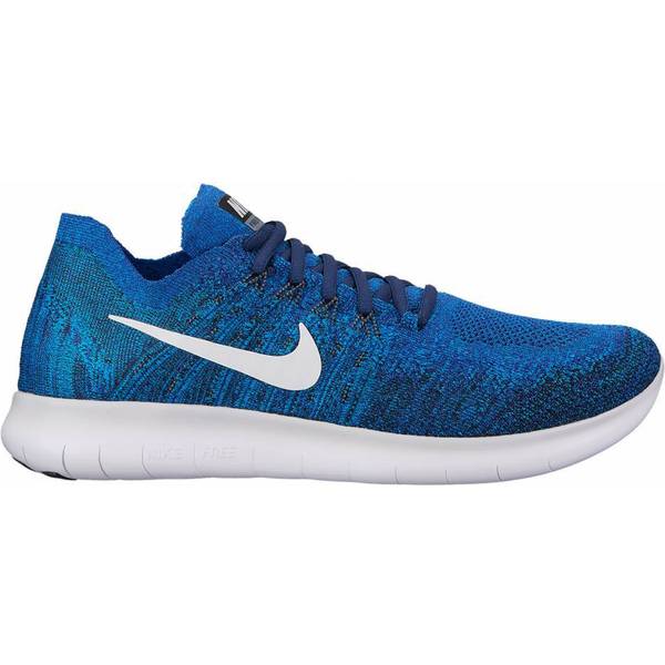 nike free rn flyknit light blue