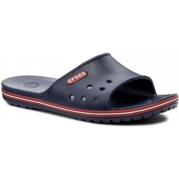 navy pepper crocs