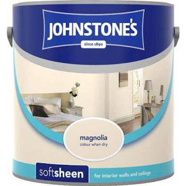 Johnstones Soft Sheen Wall Paint Ceiling Paint Beige 2 5l