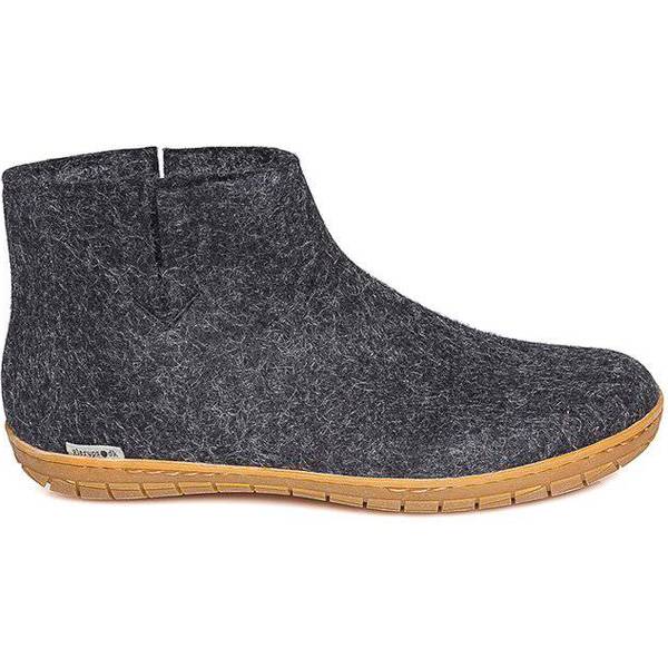 glerups charcoal rubber sole