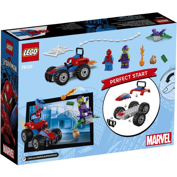 Lego Marvel Super Heroes Spider Man Car Chase 76133 Compare Prices